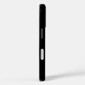 ブラック4 ラクセ iPhone 16 Mate、スリムチーター Case-Mate iPhoneケース (裏面 / 右)