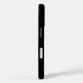 ブラック4 ラクセ iPhone 16 Mate, セクレタリーバード Case-Mate iPhoneケース (裏面 / 右)