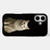 ブラック4 ラクセ iPhone 16 Mate トルコアンゴラ Case-Mate iPhoneケース (裏面 (横))