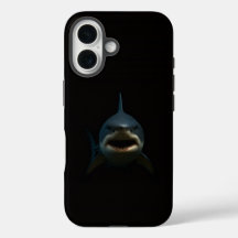 ブラック4 ラクセ iPhone 16 Mate、ホオジロザメ