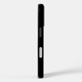 ブラック4 ラクセ iPhone 16 Mate、ホオジロザメ Case-Mate iPhoneケース (裏面 / 右)