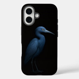 ブラック4 ラクセ iPhone 16 Mate, リトルブルーヘロン 16ケース