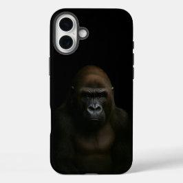 ブラック4 ラクセ iPhone 16 Plus、ゴリラ Plusケース