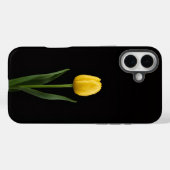 ブラック4 ラクセ iPhone 16 Plus、ゴールデンチューリップ Case-Mate iPhoneケース (裏面 (横))
