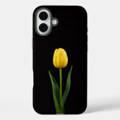 ブラック4 ラクセ iPhone 16 Plus、ゴールデンチューリップ Case-Mate iPhoneケース (裏面)