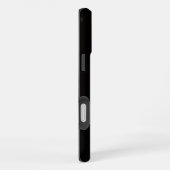 ブラック4 ラクセ iPhone 16 Plus、ハシビロコウ iPhoneケース (右側面)