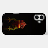 ブラック4 ラクセ iPhone 16 Plus、パンサーカメレオン Case-Mate iPhoneケース (裏面 (横))