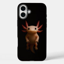 ブラック4 ラクセ iPhone 16 Plus、メキシコサンショウウオ
