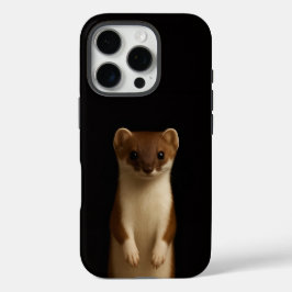 ブラック4 ラクセ iPhone 16 Pro エレガントイタチ Proケース