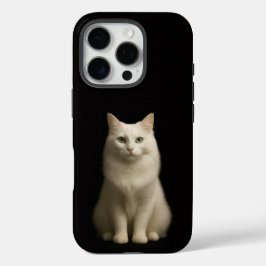ブラック4 ラクセ iPhone 16 Pro、トルコアンゴラ Proケース