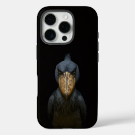 ブラック4 ラクセ iPhone 16 Pro、ハシビロコウ Proケース