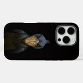 ブラック4 ラクセ iPhone 16 Pro、ハシビロコウ Case-Mate iPhoneケース (裏面 (横))