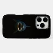 ブラック4 ラクセ iPhone 16 Pro、ホオジロザメ Case-Mate iPhoneケース (裏面 (横))