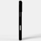 ブラック4 ラクセ iPhone 16 Pro Max, イエローフグ Case-Mate iPhoneケース (裏面 / 右)
