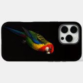 ブラック4 ラクセ iPhone 16 Pro Max , キバラオオインコ Case-Mate iPhoneケース (裏面 (横))
