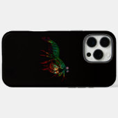 ブラック4 ラクセ iPhone 16 Pro Max、シャコ Case-Mate iPhoneケース (裏面 (横))