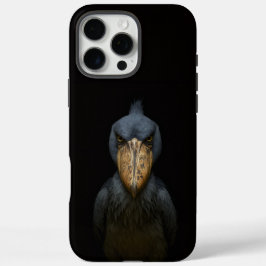 ブラック4 ラクセ iPhone 16 Pro Max、ハシビロコウ Maxケース