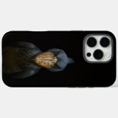 ブラック4 ラクセ iPhone 16 Pro Max、ハシビロコウ Case-Mate iPhoneケース (裏面 (横))