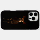 ブラック4 ラクセ iPhone 16 Pro Max, フォレストオカピ Case-Mate iPhoneケース (裏面 (横))