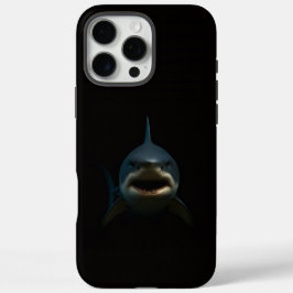 ブラック4 ラクセ iPhone 16 Pro Max、ホオジロザメ Maxケース