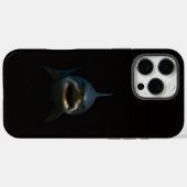 ブラック4 ラクセ iPhone 16 Pro Max、ホオジロザメ Case-Mate iPhoneケース (裏面 (横))