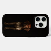 ブラック4 ラグジュアリー iPhone 15 Pro Mate ジャーマンポインター Case-Mate iPhoneケース (裏面 (横))