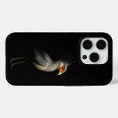 ブラック4 ラグジュアリー iPhone 15 Pro Mate, ヘビクイワシ Case-Mate iPhoneケース (裏面 (横))