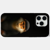 ブラック4 ラグジュアリー iPhone 15 Pro Max、レッド・ドゥクモンキー Case-Mate iPhoneケース (裏面 (横))