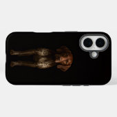 ブラック4 ラグジュアリー iPhone 16 Mate ジャーマンポインター Case-Mate iPhoneケース (裏面 (横))