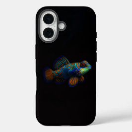 ブラック4 ラグジュアリー iPhone 16 Mate、ドラゴネット・マンダリン 16ケース