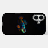 ブラック4 ラグジュアリー iPhone 16 Mate、ドラゴネット・マンダリン Case-Mate iPhoneケース (裏面 (横))