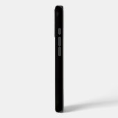 ブラック4 ラグジュアリー iPhone 16 Mate、静かなチンパンジー Case-Mate iPhoneケース (裏面 / 左)