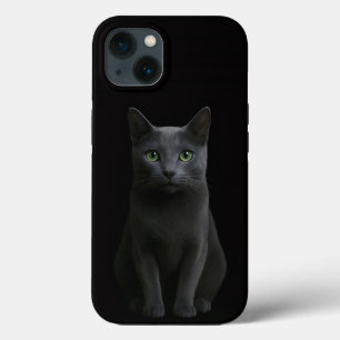 ブラック4 ラグジュアリーiPhone 13 ロシアンブルー iPhone 13ケース