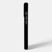 ブラック4 ラグジュアリーiPhone 15 Pro マット、ビルマ猫 Case-Mate iPhoneケース (裏面 / 左)
