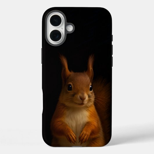 ブラック4 ラグジュアリーiPhone 16 Plusケースメイト、レッドリス Case-Mate iPhoneケース (裏面)