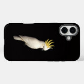 ブラック4 ラグジュアリーiPhone 16 Plus、オウムトキノコクオウム Case-Mate iPhoneケース (裏面 (横))