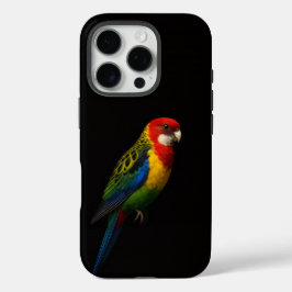 ブラック4 ラグジュアリーiPhone 16 Pro、ワキアカインコ iPhone 16 Proケース