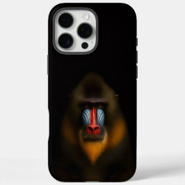 ブラック4 ラグジュアリーiPhone 16 Pro Max, マンドリル iPhone 16 Pro Maxケース