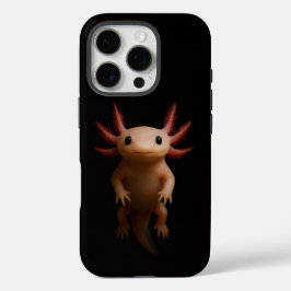 ブラック4 ルクシィ iPhone 16 Pro, メキシコサンショウウオ Proケース