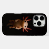 ブラック4 ルクシィ iPhone 16 Pro, メキシコサンショウウオ Case-Mate iPhoneケース (裏面 (横))