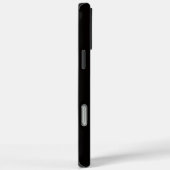 ブラック4 ルクシィ iPhone 16 Pro Max、スリムチーター Case-Mate iPhoneケース (裏面 / 右)