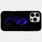 ブラック4 ルクシーハiPhone 16 Pro Max 、バイオレット シー ホース Case-Mate iPhoneケース (裏面 (横))