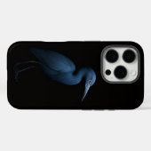 ブラック4 ルクス iPhone 16 Pro、コサギ Case-Mate iPhoneケース (裏面 (横))