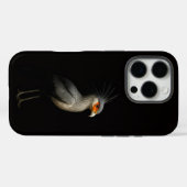 ブラック4 ルクス iPhone 16 Pro, セクレタリーバード Case-Mate iPhoneケース (裏面 (横))