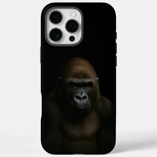 ブラック4 ルクス iPhone 16 Pro Max ゴリラ Case-Mate iPhoneケース (裏面)