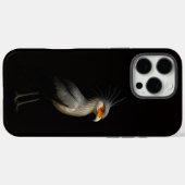 ブラック4 ルクス iPhone 16 Pro Max, セクレタリーバード Case-Mate iPhoneケース (裏面 (横))