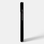 ブラック4 Luxe iPhone 14 マット、アイシーエリートハスキー Case-Mate iPhoneケース (裏面 / 左)