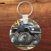 ブラック83-88レンジャー キーホルダー (正面)