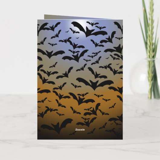 ブラック・こうもりとムーンライトの戦いにかわいらし行く カード (裏面)