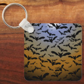 ブラック・こうもりとムーンライトの戦いにかわいらし行く キーホルダー (正面)